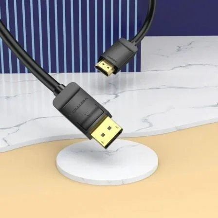 Vention Cable Conversor DisplayPort Macho a HDMI Macho 2m Negro